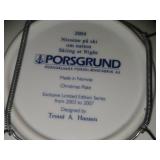 Porsgrund (Norway) Christmas Collector's Plates Set of 5