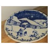 Porsgrund (Norway) Christmas Collector's Plates Set of 5