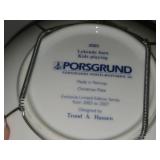 Porsgrund (Norway) Christmas Collector's Plates Set of 5