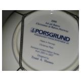 Porsgrund (Norway) Christmas Collector's Plates Set of 5