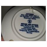 Porsgrund (Norway) Christmas Collector's Plates Set of 4