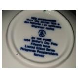 Porsgrund (Norway) Christmas Collector's Plates Set of 4