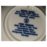 Porsgrund (Norway) Christmas Collector's Plates Set of 4