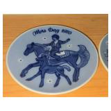 Porsgrund (Norway) Christmas Collector's Plates Set of 12