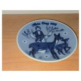Porsgrund (Norway) Christmas Collector's Plates Set of 12