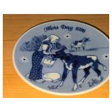 Porsgrund (Norway) Christmas Collector's Plates Set of 12