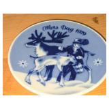 Porsgrund (Norway) Christmas Collector's Plates Set of 12