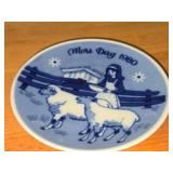 Porsgrund (Norway) Christmas Collector's Plates Set of 12