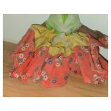 Handmade Carribean Folk Art Souvenir Doll 10'