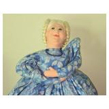 Tea Cozy 18' Doll, Country Maiden Folk Art Doll