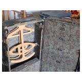 Vintage Roger's Steamer Trunk