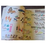 Vintage 1962 Walt Disney's Story Land Hardcover Book + Den Store Walt Disney's ORDBOK