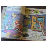 Vintage 1962 Walt Disney's Story Land Hardcover Book + Den Store Walt Disney's ORDBOK