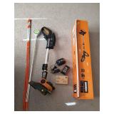Worx 20 Volt 12' Battery operated lawn trimmer
