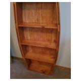 Super cute 72' Tall Canoe Shelf Floor Standing