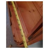 Super cute 72' Tall Canoe Shelf Floor Standing