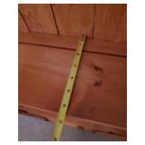 Super cute 72' Tall Canoe Shelf Floor Standing