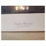 Signed and numbered Daryl Bush Print 'Simple Pleasures'