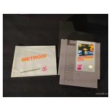 NES Metroid - Cartridge & Manual