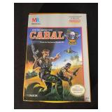 NES Cabal - Cartridge, Sleeve & Box