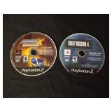 (2) PS2 Games - Megaman X Collection & Front Mission 4 - Discs Only