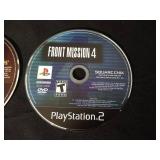 (2) PS2 Games - Megaman X Collection & Front Mission 4 - Discs Only