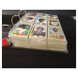 PACKED Vintage Football Card Album - 1970s & 1980s