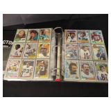 PACKED Vintage Football Card Album - 1970s & 1980s