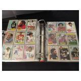 PACKED Vintage Football Card Album - 1970s & 1980s