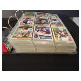 PACKED Vintage Football Card Album - 1970s & 1980s
