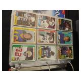 PACKED Vintage Football Card Album - 1970s & 1980s
