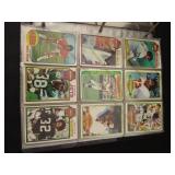 PACKED Vintage Football Card Album - 1970s & 1980s