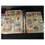 PACKED Vintage Football Card Album - 1970s & 1980s
