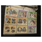 Vintage Football Card Album - 1970s & 1980s Leaders, Etc