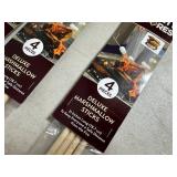 6 New Packs of Hershey's Deluxe Marshmallow Sticks