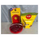 New Bird's Choice Hummingbird Window Feeder and Nectar