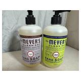 2 New Mrs. Meyer's Clean Day Hand Soap