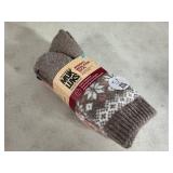 2 New Pairs Muk Luks Women's Wool Blend Socks