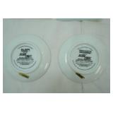 Vintage Star Trek The Next Generation Mini Plates Collection (2ct) All Good Things, Yesterday