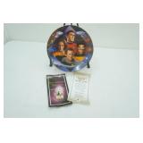 Vintage Star Trek Collectors Plate. Engineer