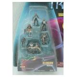 1997 Star Trek Strike Force Action Figure Set Klingon Warriors (unopened)