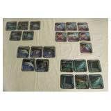Vintage Star Trek cardboard drink Coaster Collection