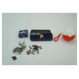 Star Wars Micro Machines; Star Trek Collectible Watch Tin; Pokemon Poke Ball