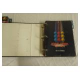 1997 Star Trek Universe 3 Ring Binders. Episodes, Trivia, Behind The Scenes