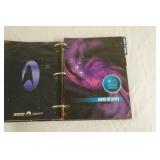 1997 Star Trek Universe 3 Ring Binders. Episodes, Trivia, Behind The Scenes