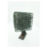 1994 Star Trek The Next Generation Borg Cube Ship. Stands 14" tall