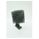 1994 Star Trek The Next Generation Borg Cube Ship. Stands 14" tall