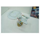 Star Trek Starship Enterprise NCC-1701-D Model. Stands about 11" tall