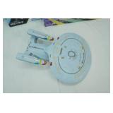 Star Trek Starship Enterprise NCC-1701-D Model. With Book & Box, No Stand
