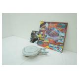 Star Trek Starship Enterprise NCC-1701-D Model. With Book & Box, No Stand